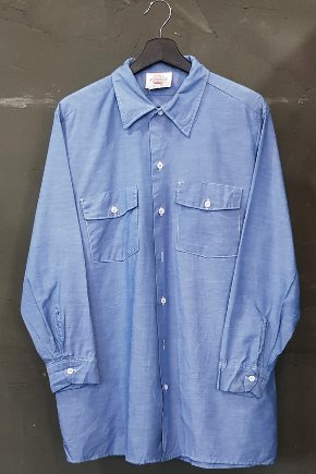 80&#039;s Dickies - Chambray - Made in U.S.A. (LT)