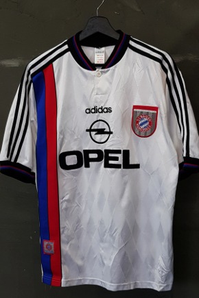 1996/1998 Adidas - Bayern München - Away - Hainzinger - Made in England (L)